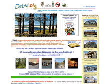 Tablet Screenshot of debki.iptourism.com